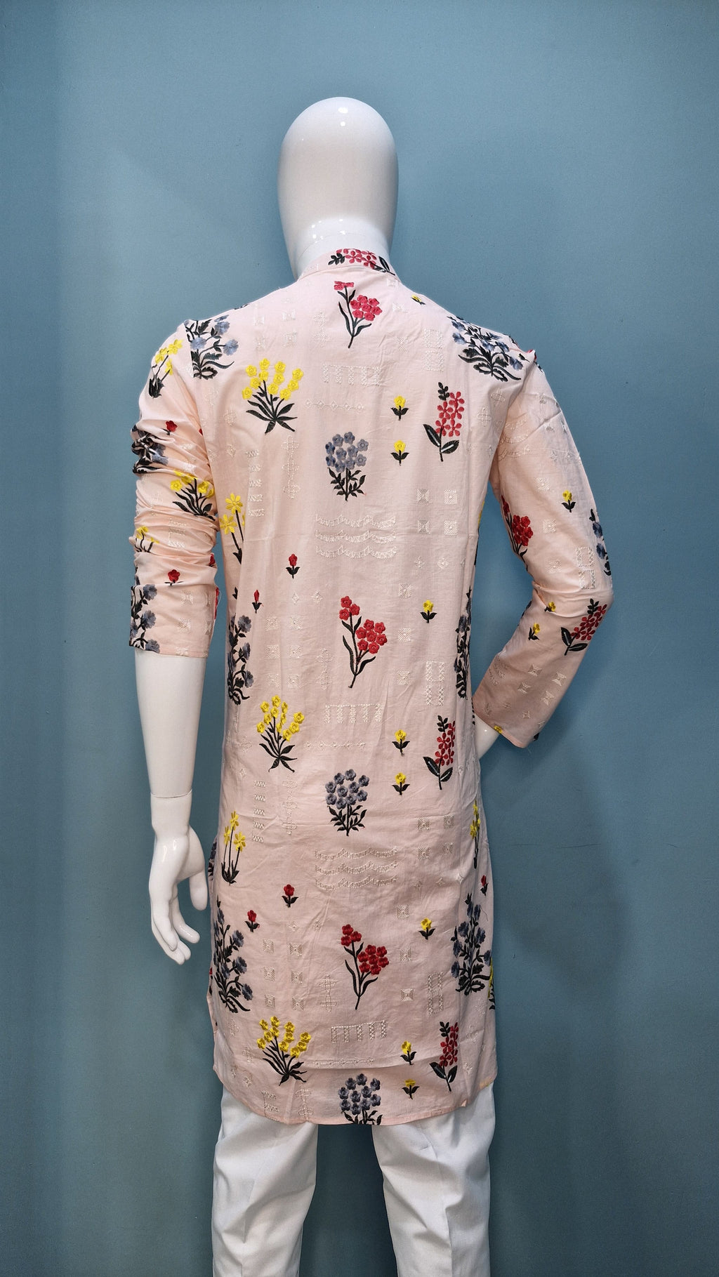 Mens Thread Work Kurta Set (10068)
