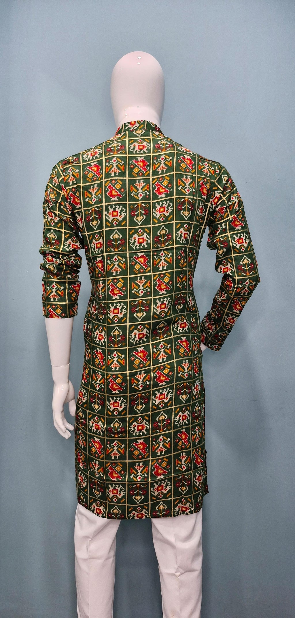 Men's Patoda Print Multicolourd Kurta(2409)