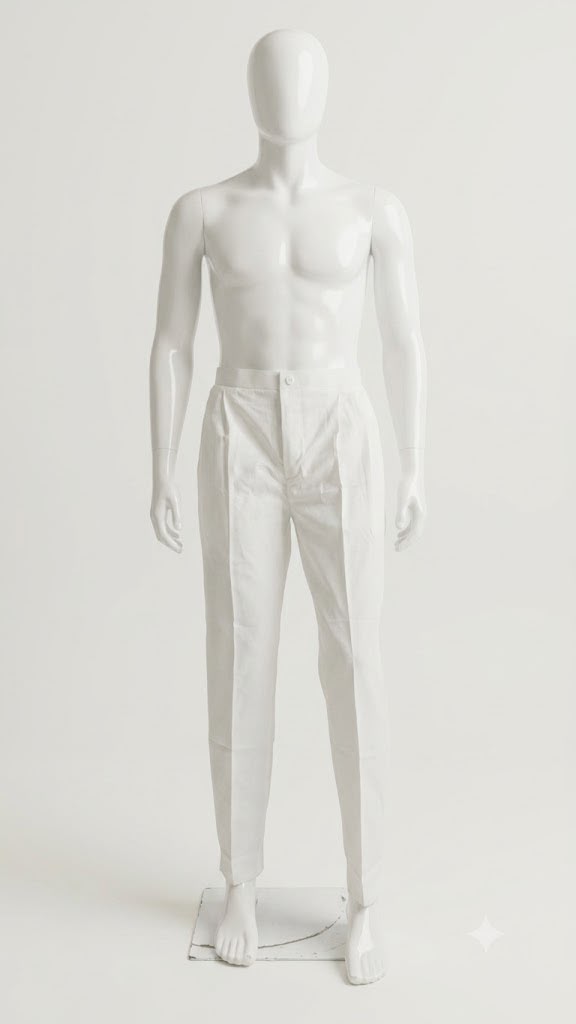 The Riviera Tailored Pleated polo trousers (1001)