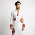 Men’s Festive Kutchi Mirror-Work Kurta (2878)