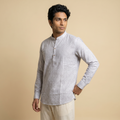 Men's Geometric Print Short Kurta (430)