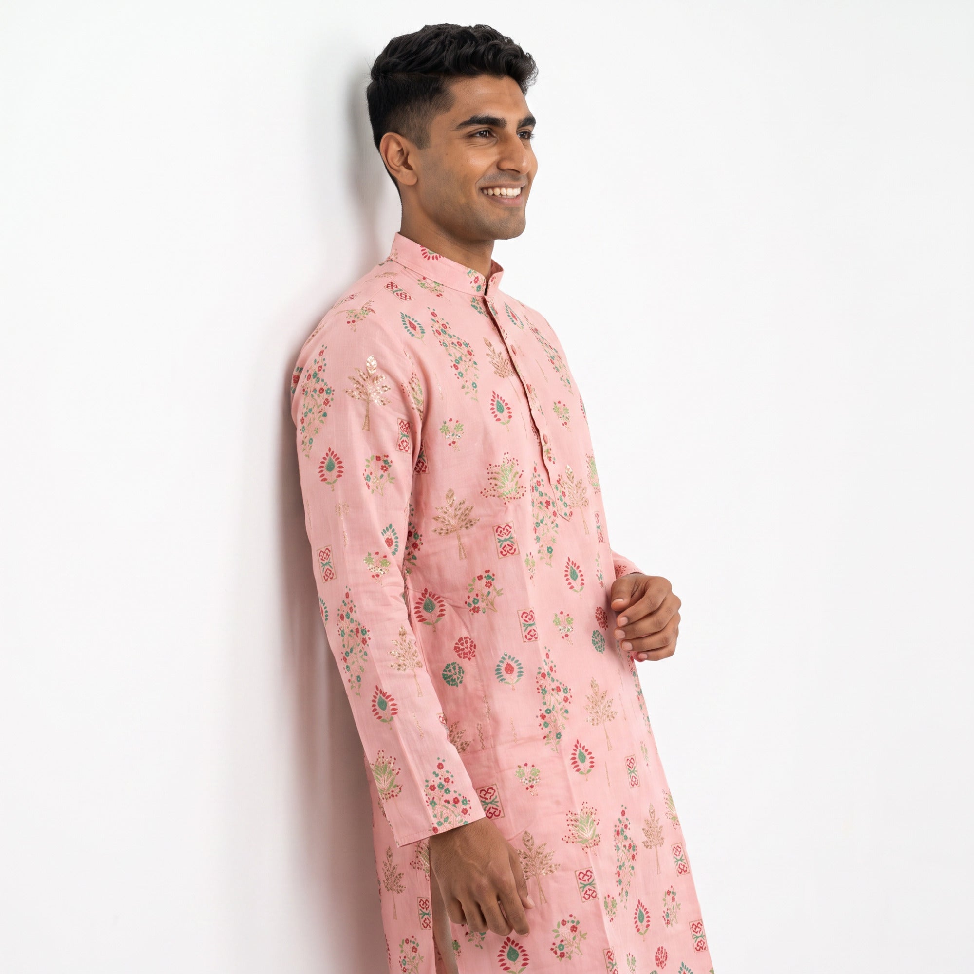 Blush Gulmohar Kurta (4578)