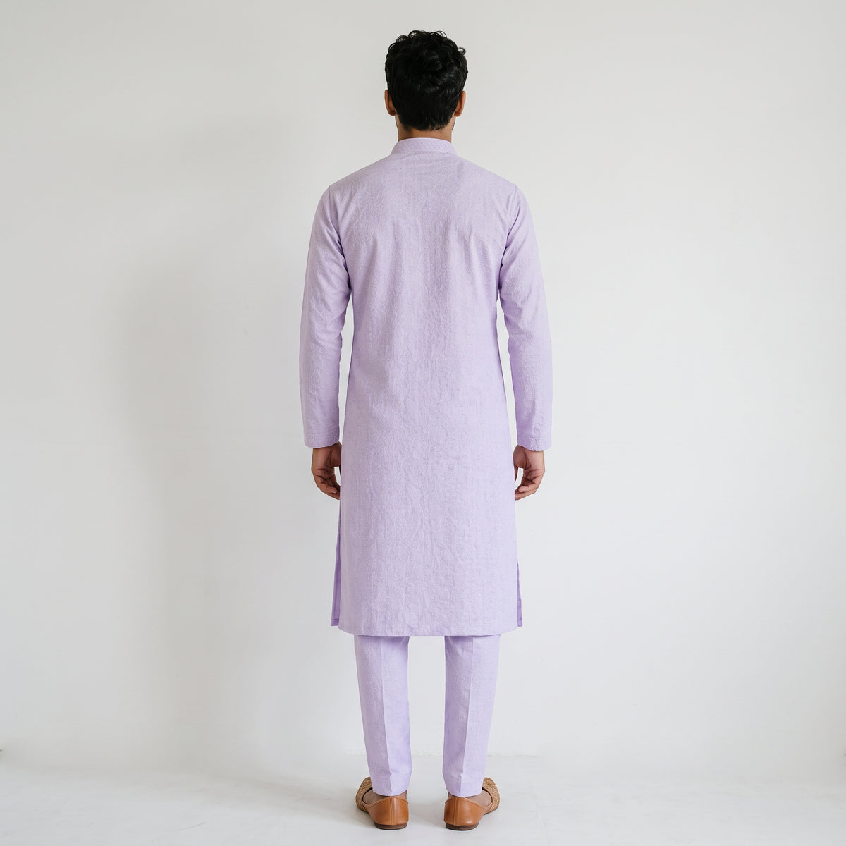 Elegant sequence Textured Kurta Set for Men (Junior)
