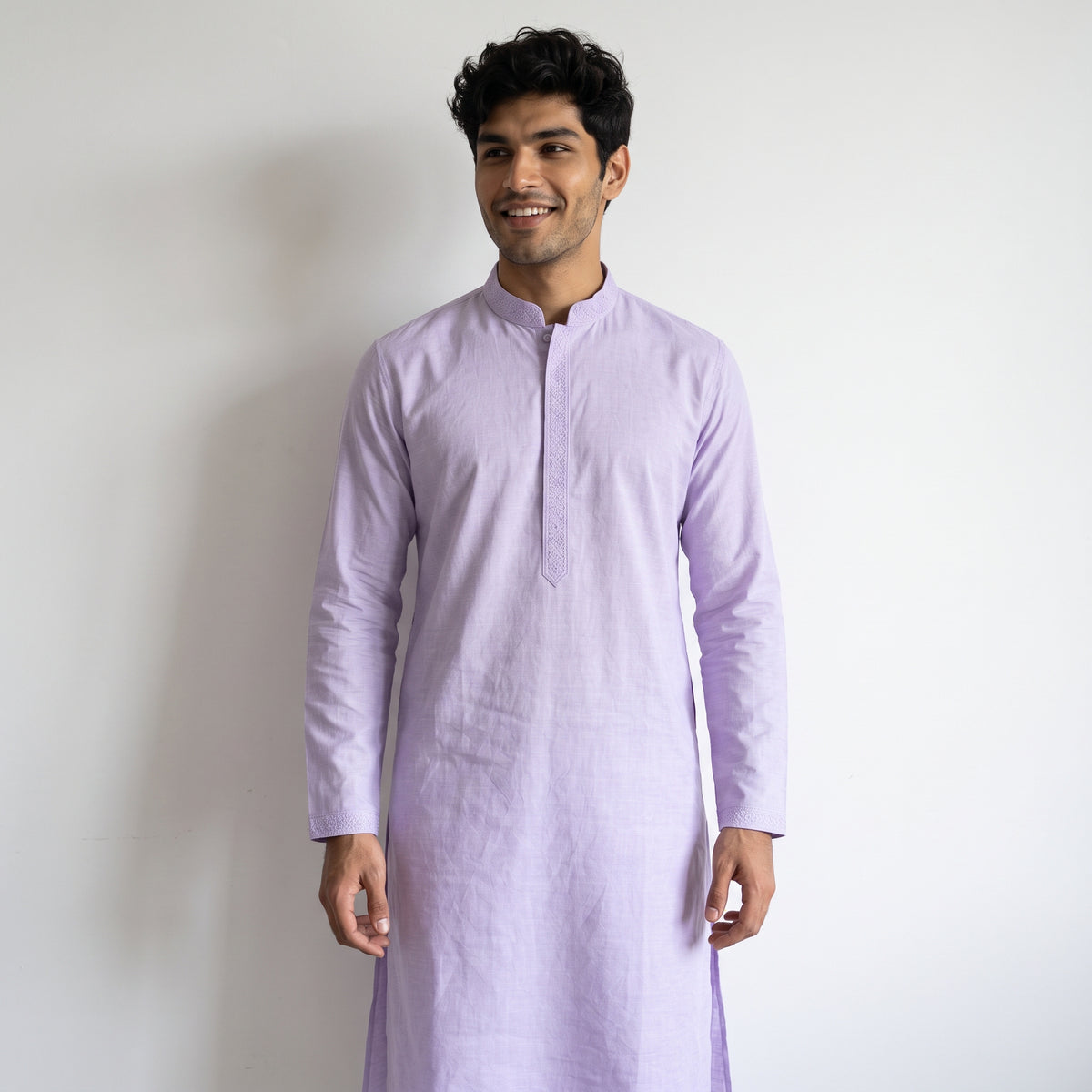 Elegant sequence Textured Kurta Set for Men (Junior)