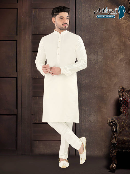 “Ivory Grace Classic Kurta Set” – By Miitsu (K119)