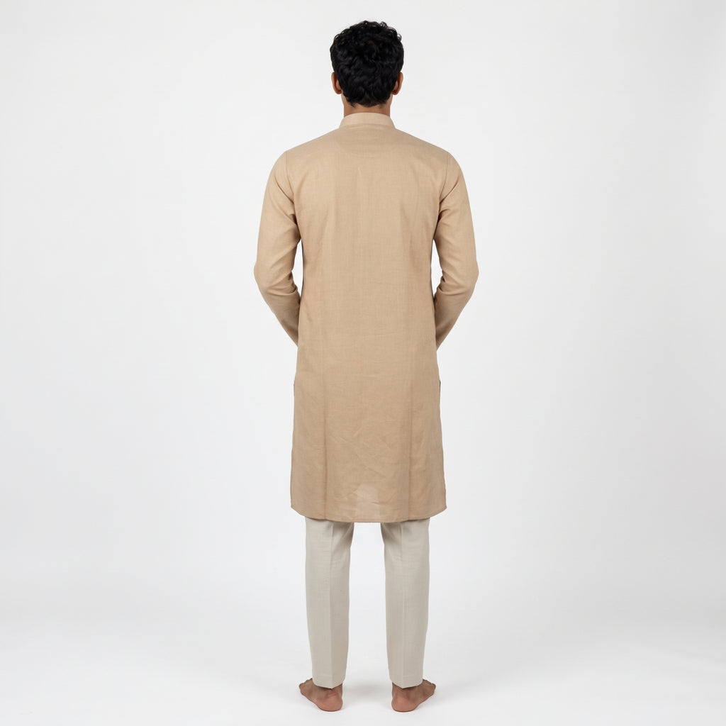 The Golden Oasis Mirror Work Kurta(1923)