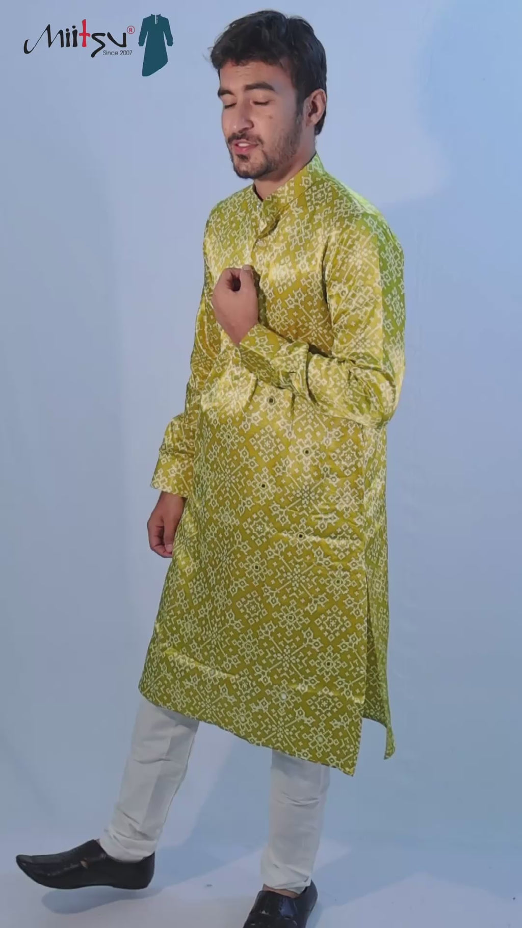 Golden Heritage Mashroo Kurta (2782)