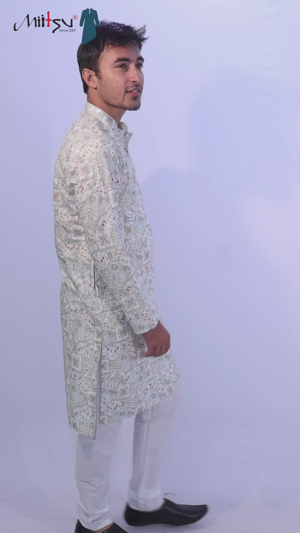 Serene Harmony Printed Kurta (123)