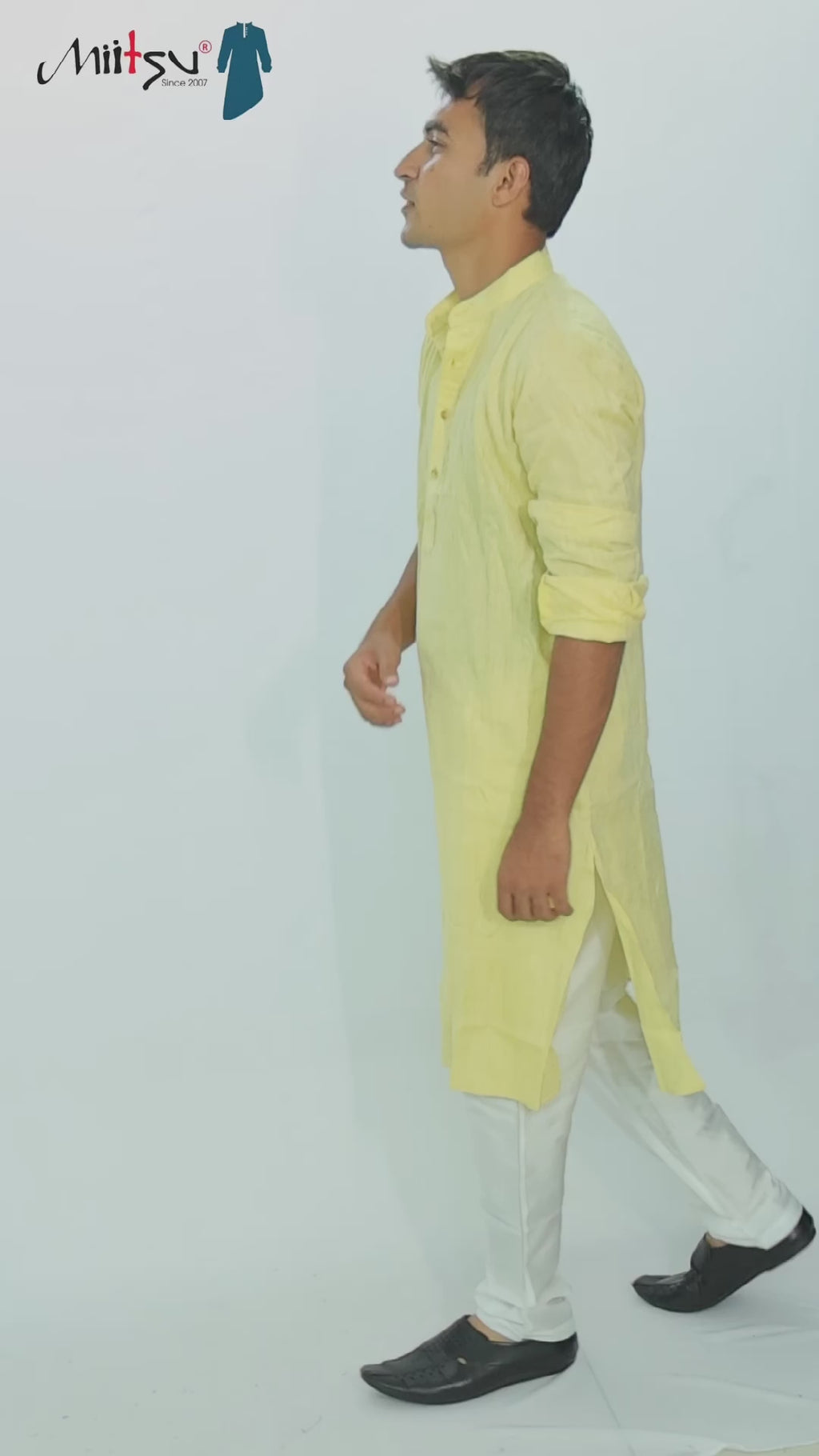 Lemon Breeze Lilen Kurta (LL01)