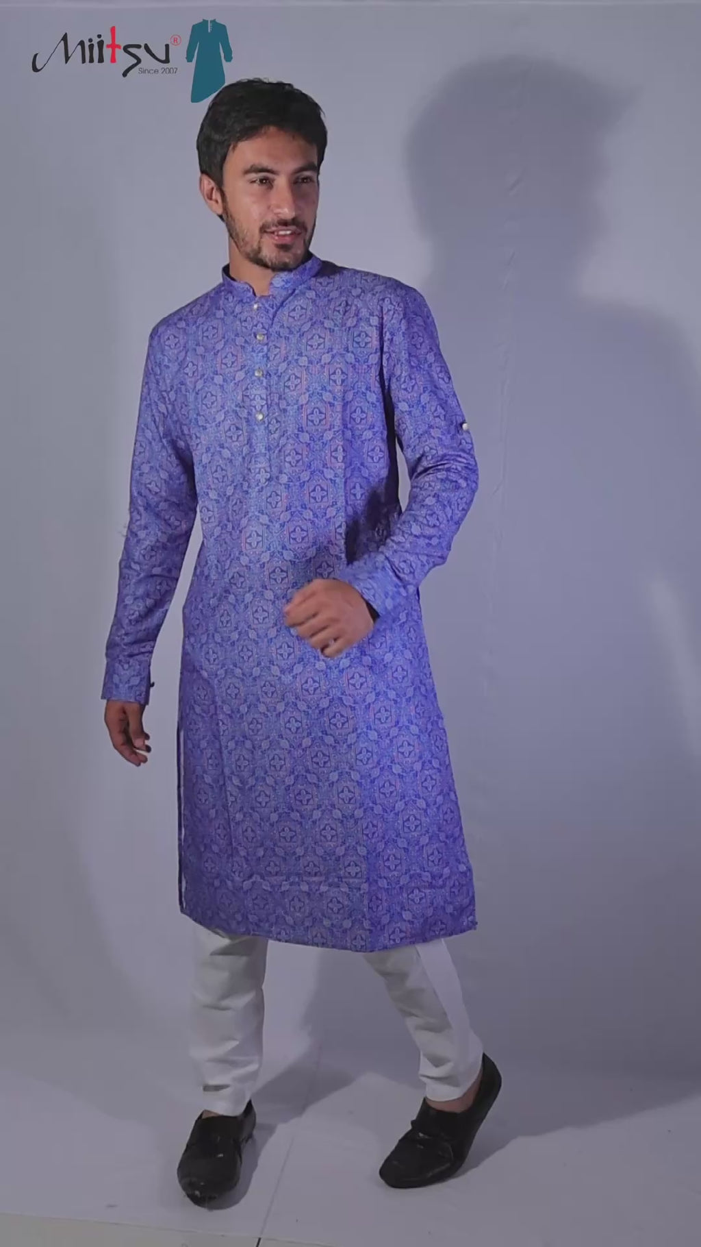 Royal Indigo Kurta (8989)