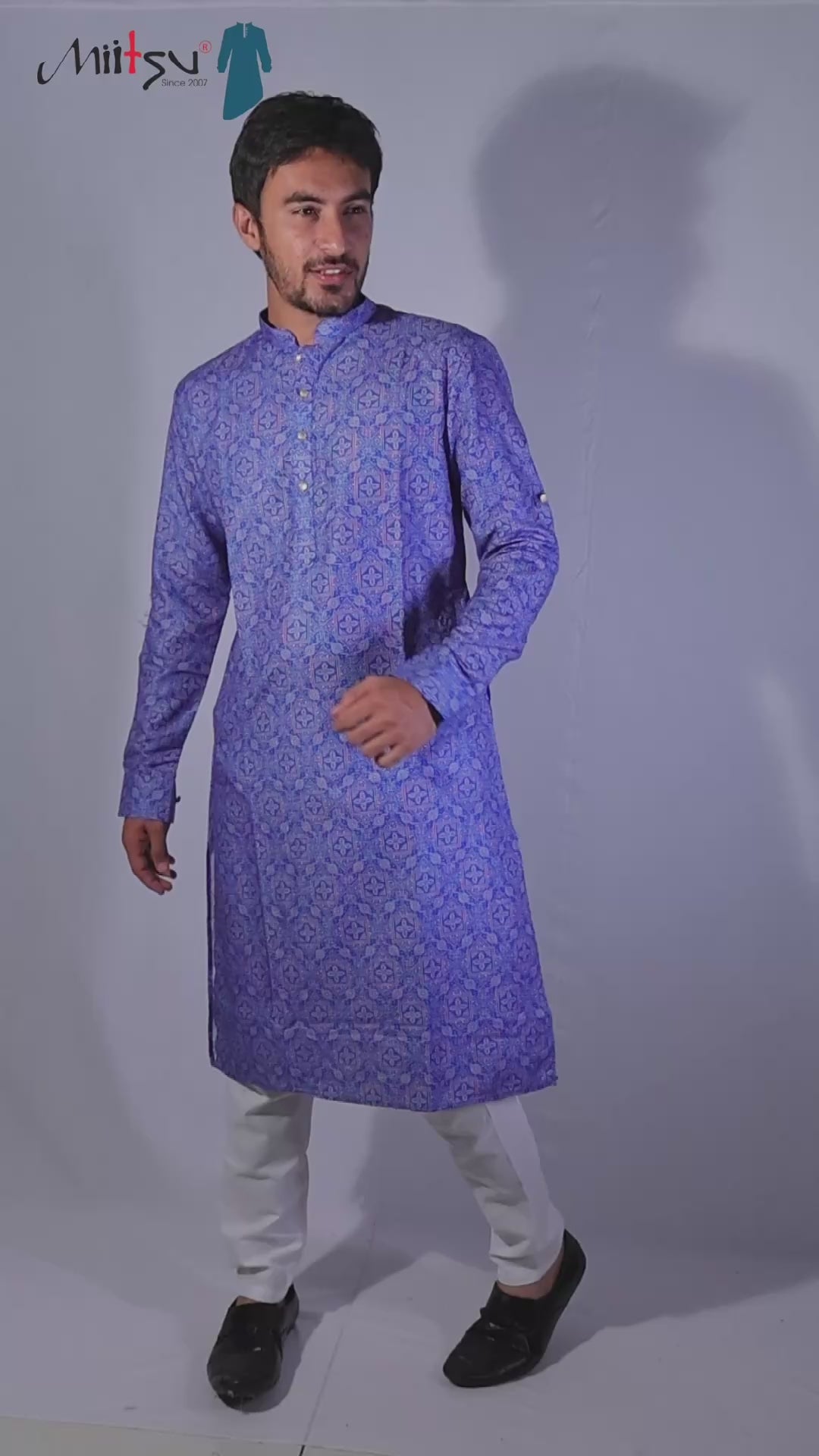 Royal Indigo Kurta (8989)