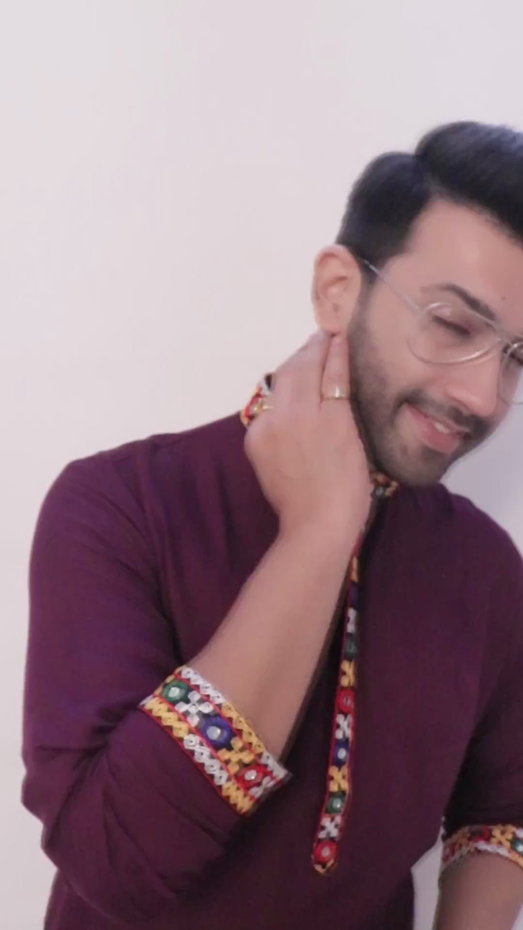 Men's Kutchi Traditional Kurta - A Stylish Ensemble(4051)