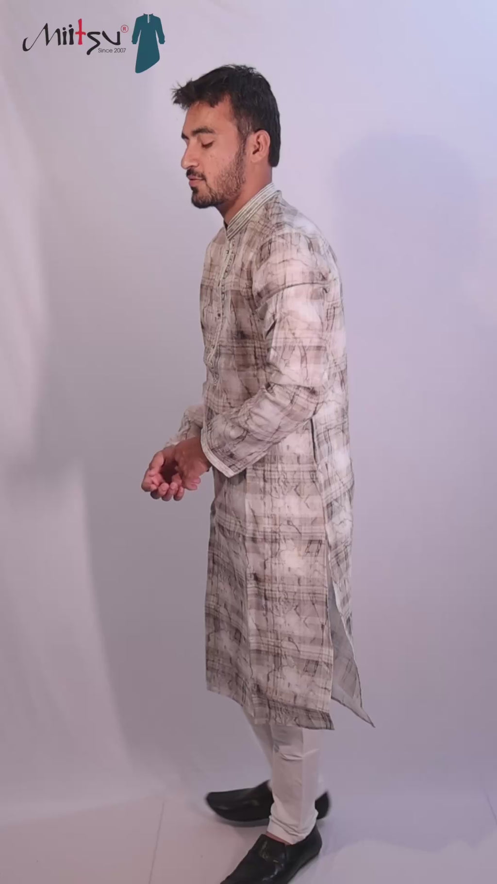 Marble Elegance Kurta – Contemporary Sophistication (1348)