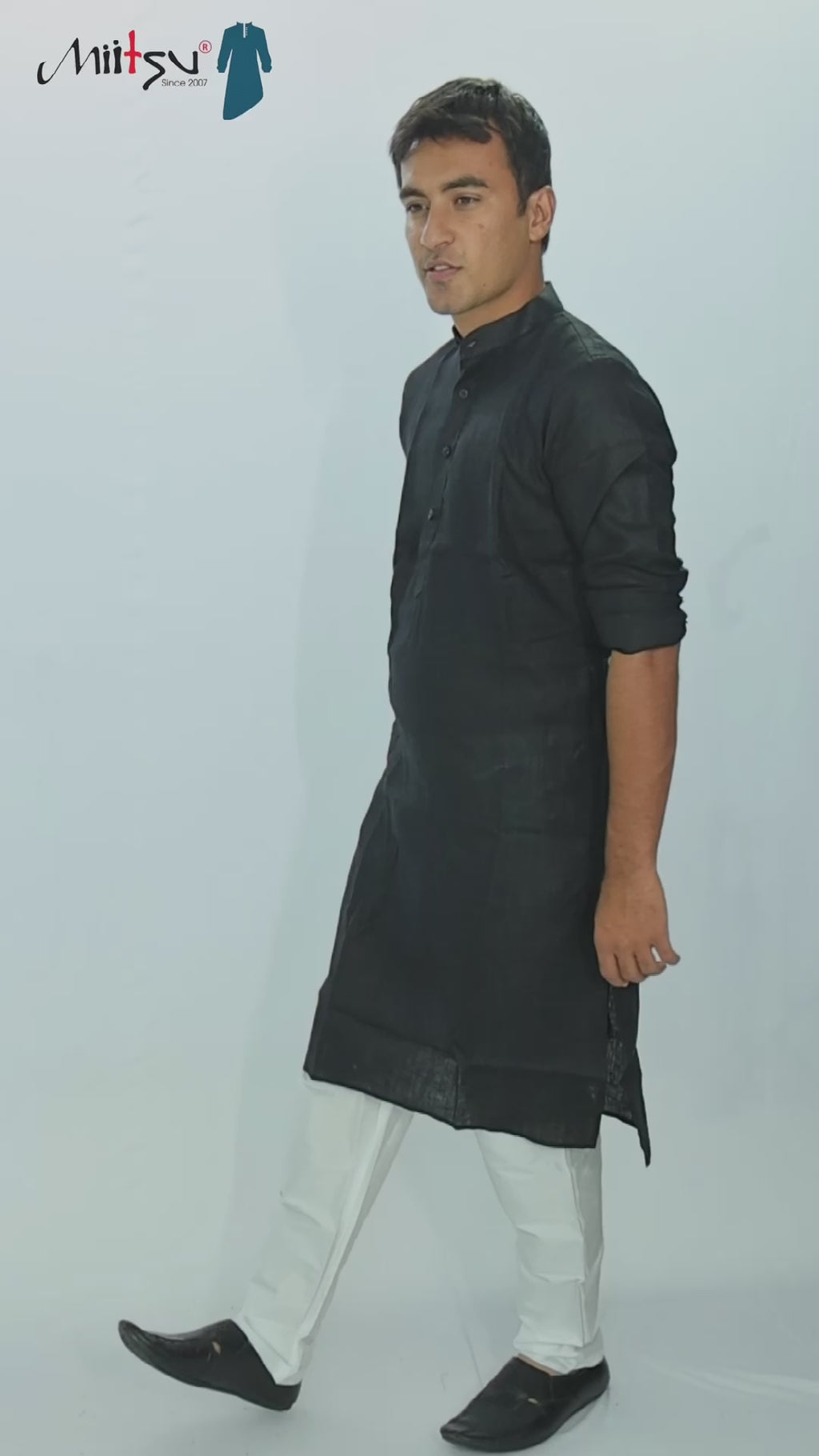 Noir Classic Lilen Kurta (LL01)