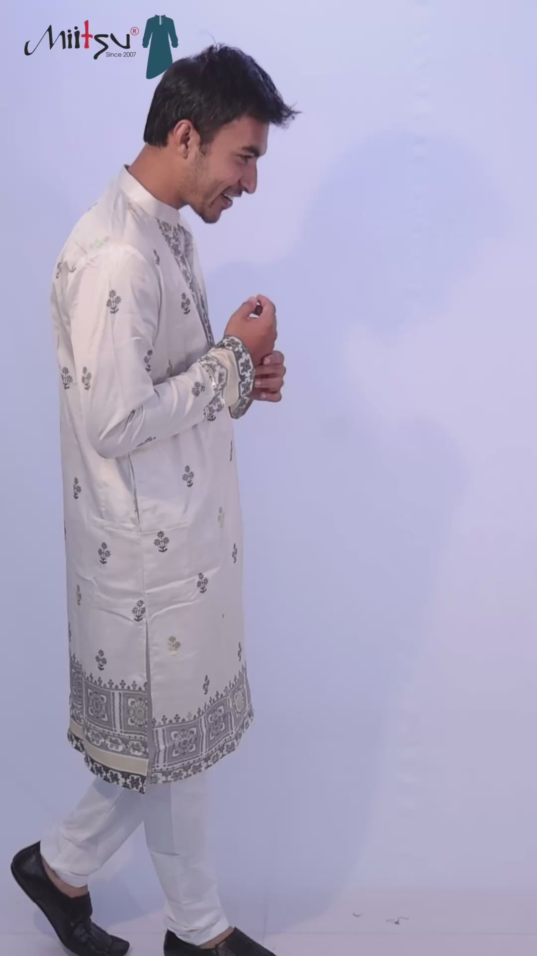 Majestic Ivory Heritage Kurta Set (50062)
