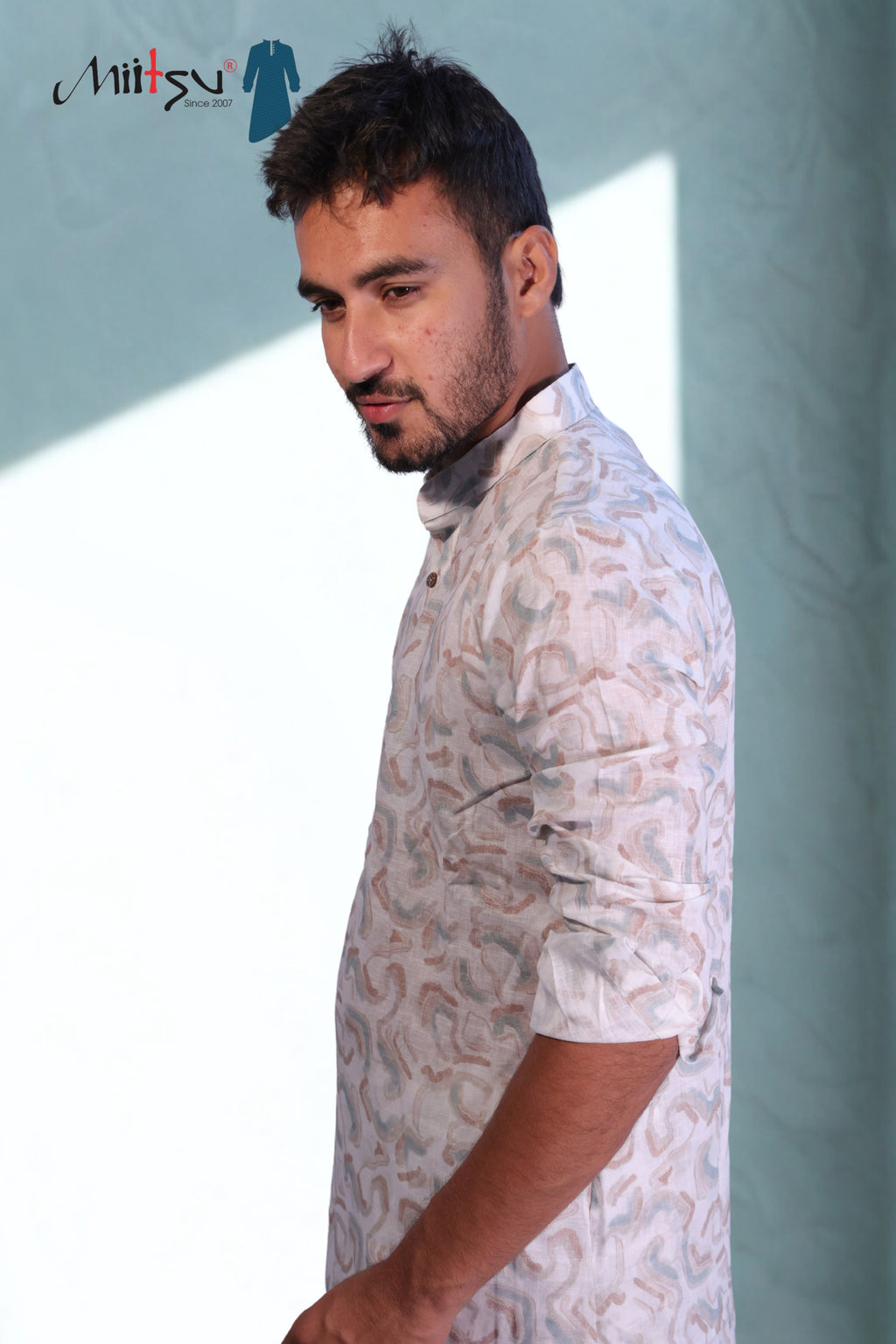 Breeze Print Kurta – Casual Charm (2075)